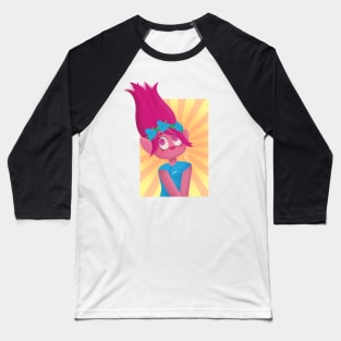 Poppy - Trolls Baseball T-Shirt